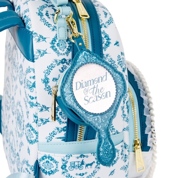 Loungefly Bridgerton Exclusive Diamond of the Season Mini Backpack NWT - Picture 6 of 7